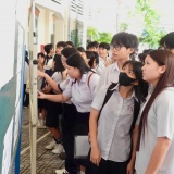 TP.HCM: Các thí sinh hoàn tất thủ tục sẵn sàng bước vào kì thi lớp 10