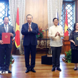 Việt Nam-Philippines nâng cấp quan hệ Đối tác Chiến lược tăng cường
