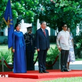 Lễ đón Tổng Bí thư, Chủ tịch nước Tô Lâm và Phu nhân thăm cấp Nhà nước tới Philippines