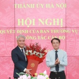 Đồng chí Phạm Quang Hưng được bổ nhiệm Phó Chánh Văn phòng Thành ủy Hà Nội