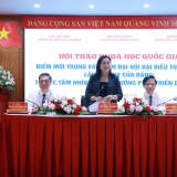 Tư duy, tầm nhìn và định hướng phát triển đất nước từ điểm mới trong Văn kiện Đại hội XIV của Đảng