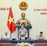 Bế mạc Phiên họp thứ 3 của Ủy ban Thường vụ Quốc hội