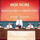 Tổng Bí thư, Chủ tịch nước Tô Lâm dự Hội nghị Đảng ủy Công an Trung ương