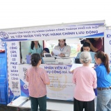 Triển khai mô hình “dịch vụ công lưu động”, tạo thuận lợi cho người già, người yếu thế