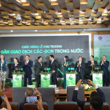 Chính thức vận hành sàn giao dịch carbon trong nước