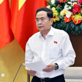 Chủ tịch Quốc hội Trần Thanh Mẫn: Tiếp tục thể hiện vai trò trung tâm trong thể chế hóa chủ trương của Đảng