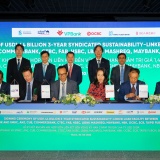 VPBank cùng 15 định chế tài chính quốc tế ký kết khoản vay hợp vốn liên kết bền vững đầu tiên trị giá 1,44 tỷ USD