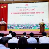 Hệ thống truy xuất nguồn gốc nông sản chính thức vận hành trên toàn quốc