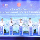 Phó Thủ tướng Hồ Quốc Dũng dự khởi công dự án Khu công nghệ số tập trung Yên Bình, Thái Nguyên