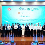 Lễ ký Biên bản ghi nhớ hợp tác giữa Ủy ban Chứng khoán Nhà nước và các cơ sở giáo dục Đại học