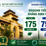 Đại học Quốc gia Hà Nội đứng thứ 175 châu Á và 756 thế giới