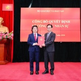 Bộ GD&ĐT bổ nhiệm PGS. Tạ Hải Tùng giữ chức vụ Phó Giám đốc Đại học Bách khoa Hà Nội