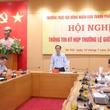 HĐND Hà Nội chất vấn về úng ngập đô thị, tái chất vấn về triển khai bữa ăn bán trú