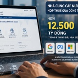 Google, Meta, TikTok nộp hơn 12.500 tỷ đồng thuế qua cổng nhà cung cấp nước ngoài