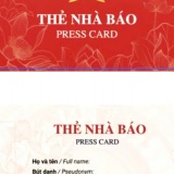 Thay đổi quy trình cấp, đổi, thu hồi thẻ nhà báo từ 1/7