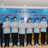 Việt Nam lọt Top 5 chung cuộc tại Olympic Toán quốc tế 2026