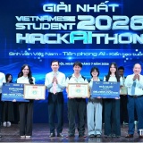 Trao giải Vietnamese Student HackAIthon 2026: Vinh danh những tài năng trẻ sáng tạo bằng AI