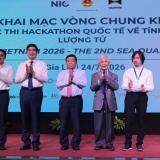 Khai mạc Chung kết cuộc thi Hackathon Lượng tử quốc tế tại Việt Nam