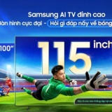 Thăng hạng giải đấu cùng chế độ bóng đá AI và Vision AI Companion của Samsung TV