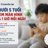 Cho con xem điện thoại bao lâu là đủ? Bộ Y tế vừa đưa ra khuyến cáo mới