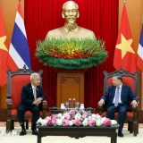 Tổng Bí thư, Chủ tịch nước Tô Lâm tiếp Chủ tịch Quốc hội kiêm Chủ tịch Hạ viện Vương quốc Thái Lan