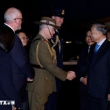 Tổng Bí thư, Chủ tịch nước Tô Lâm bắt đầu thăm cấp Nhà nước tới Australia