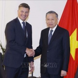 Tổng Bí thư, Chủ tịch nước Tô Lâm tiếp Chủ tịch Đảng Tự do Australia
