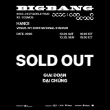 BIGBANG tại Hà Nội “sold out” toàn bộ vé: Hai đêm Mỹ Đình chính thức kín chỗ