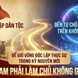 Từ độc lập dân tộc đến tự chủ và chủ quyền trên không gian số