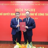 Tiến sĩ 53 tuổi làm Phó Chủ tịch Viện Hàn lâm Khoa học và Công nghệ