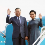 Tổng Bí thư, Chủ tịch nước Tô Lâm cùng Phu nhân lên đường thăm Nga, Pháp và dự Hội nghị Thượng đỉnh Không gian vũ trụ