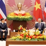 Tổng Bí thư, Chủ tịch nước Tô Lâm hội đàm với Nhà Vua Thái Lan