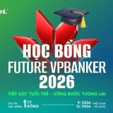 VPBank khởi động Học bổng Future VPBanker 2026, tiếp nối hành trình vun đắp tài năng trẻ