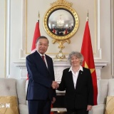 Tổng Bí thư, Chủ tịch nước Tô Lâm hội kiến với Toàn quyền Canada Louise Arbour