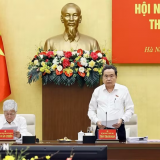 Chủ tịch Quốc hội Trần Thanh Mẫn chủ trì Hội nghị Ban Thường vụ Đảng ủy Quốc hội