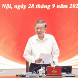 Tổng Bí thư, Chủ tịch nước Tô Lâm: Sớm khắc phục căn bản tình trạng thực thi pháp luật được xem là khâu yếu