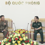 Đại tướng Phan Văn Giang tiếp Thứ trưởng Bộ Quốc phòng Triều Tiên