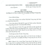 Ban Bí thư quy định tổ chức bộ máy đảng ủy cơ sở ban, cơ quan, đơn vị sự nghiệp của Đảng