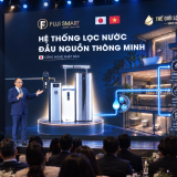 Tập đoàn thiết bị y tế Nhật Bản chọn Việt Nam là nơi đầu tiên triển khai giải pháp lọc nước tổng đầu nguồn ứng dụng AI