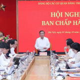 Thường trực Ban Bí thư: Nâng cao chất lượng xây dựng Đảng và đánh giá cán bộ