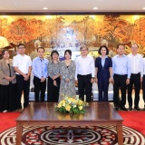 Phó Chủ tịch UBND Thành phố Trương Việt Dũng tiếp Đoàn đại biểu Hiệp hội Bán dẫn Đông Nam Á
