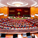 Thông cáo báo chí về ngày làm việc thứ nhất Hội nghị lần thứ tư Ban Chấp hành Trung ương Đảng khoá XIV
