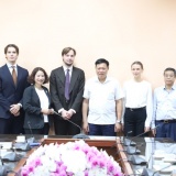Thứ trưởng Đỗ Xuân Tuyên tiếp và làm việc với Tổng Giám đốc Công ty VAMED Engineering GmbH (Cộng hòa Áo)