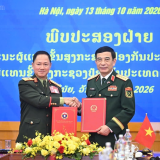 Thúc đẩy hợp tác quốc phòng Việt Nam-Lào ngày càng thực chất, hiệu quả