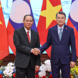 Lào quyết tâm cùng Việt Nam gìn giữ, vun đắp và phát huy mối quan hệ hữu nghị vĩ đại