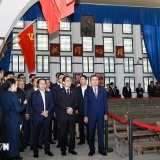 Chủ tịch Quốc hội Trần Thanh Mẫn thăm di tích lịch sử cách mạng tại tỉnh Thiểm Tây của Trung Quốc