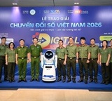 Công an Hà Nội giành giải thưởng Chuyển đổi số Việt Nam 2026 với 2 sản phẩm công nghệ