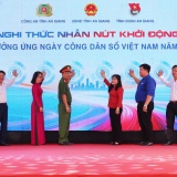 Công an tỉnh An Giang phát động hưởng ứng Ngày Công dân số Việt Nam