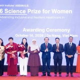 Nữ Phó Giáo sư người Việt giành Giải thưởng Khoa học ASEAN - Hoa Kỳ dành cho Nữ giới 2026