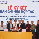 Vĩnh Long ký kết hợp tác với Microsoft